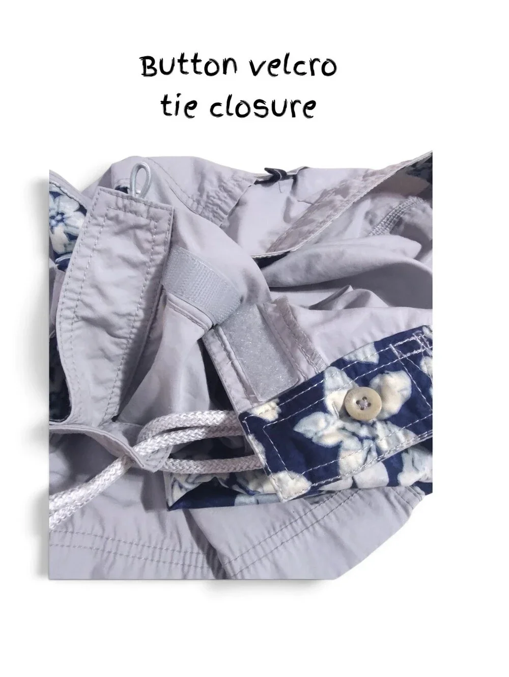 Vintage Banana Republic Board Shorts Mens 34 - Grey/Blue - Swim Trunks Summer